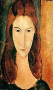 Hebuterne by Modigliani Jeanne Hebuterne